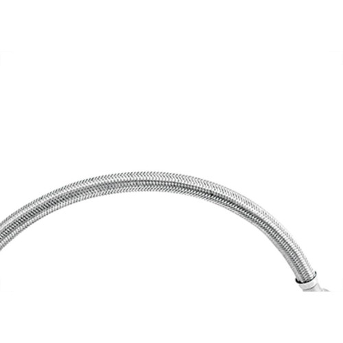Engate Cromado Flex Higiban 30Cm Malha Inox