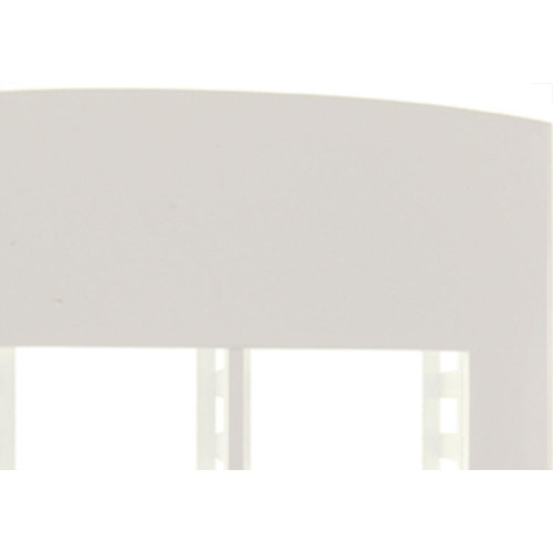 Espelho Placa Peesa Alfa P1522 4X4 2Modulo Branco