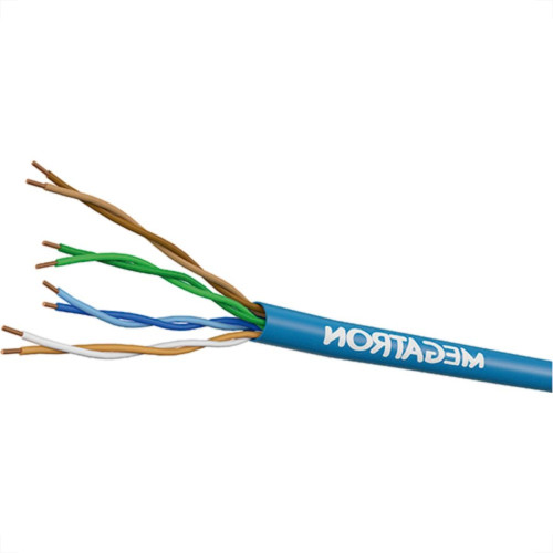Fio Cabo Rede Megatron Cat5E 100M Azul