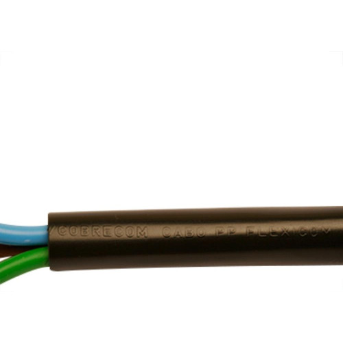 Cabo Pp Flexivel  Cobrecom 3X6.0