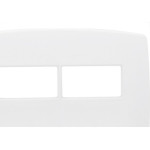 Espelho Placa Radial Modular Branco 4X4 4Mod Dist 3008