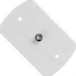 Conjunto Peesa Quality 509 1Tomada P/Antena Branco
