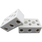 Conector Interneed Porcelana 16Mm Trifasico - Kit C/10 Unidades