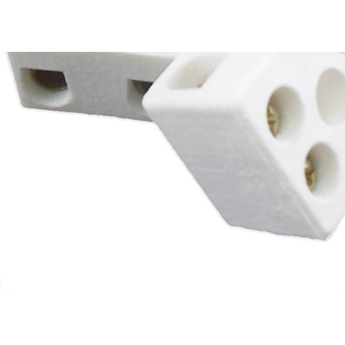 Conector Interneed Porcelana 06Mm Bif - Kit C/10 Unidades