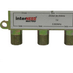 Divisor Blindado 4 Saidas Interneed - Kit C/10 Unidades