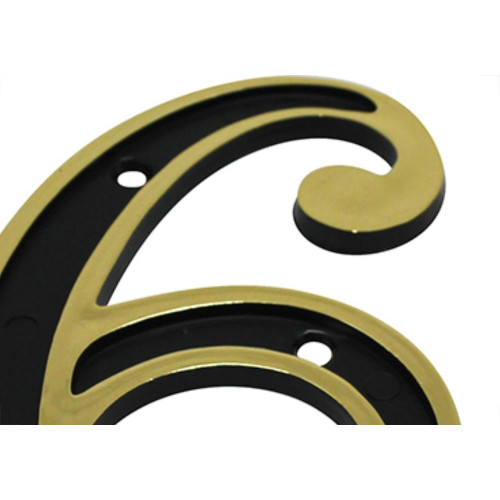 Numero Colonial Emave 6 Dourado