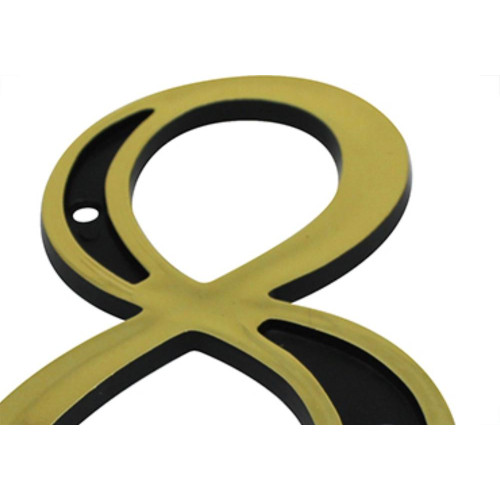 Numero Colonial Emave 8 Dourado