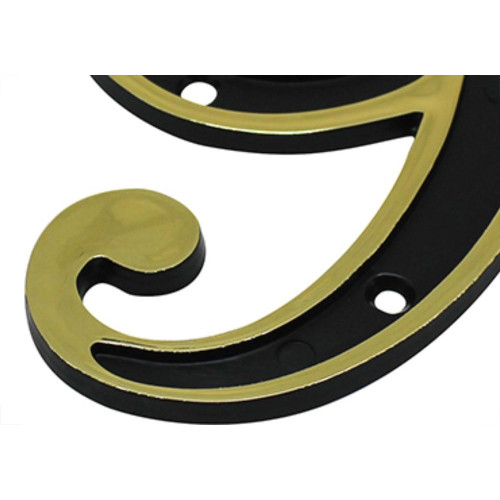 Numero Colonial Emave 9 Dourado
