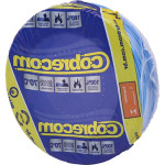 Fio Cabo Auto Cobrecom 100mts 1,5mm Azul