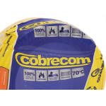 Fio Cabo Auto Cobrecom 100mts 6,0mm Amarelo