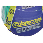 Fio Cabo Auto Cobrecom 100mts 4,0mm Verde