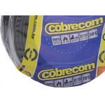 Fio Cabo Auto Cobrecom 100mts 6,0mm Preto