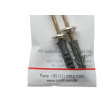 Parafuso P/Vaso Latao Luxo B12 C/2 1089