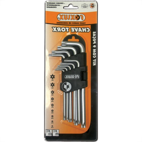 Jogo Chave Torx 09Pc T10 T50 Famastil