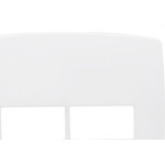 Espelho Placa Radial Modular Branco 4X4 2Mod 1703011