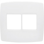 Espelho Placa Radial Modular Branco 4X4 4Mod 1703007