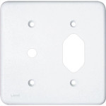Espelho Placa Radial Pollar 1702029 4X4 1Fur+1Tseg