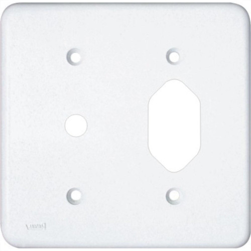 Espelho Placa Radial Pollar 1702029 4X4 1Fur+1Tseg