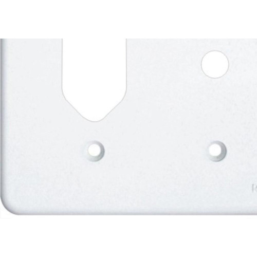 Espelho Placa Radial Pollar 1702029 4X4 1Fur+1Tseg