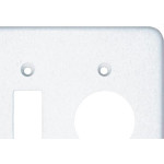 Espelho Placa Radial Pollar 1702008 4X4 1S+1Tm Red
