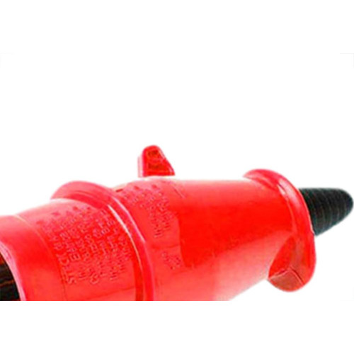 Plug Steck 2P+T 16A 380/440V 9H Vermelho 3079