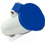 Acoplamento Steck 2P+T 16A 200/250 Azul 3056