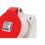 Tomada Steck Sobr.3P+T 32A 440V6H Vm4206