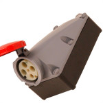 Tomada Steck Sobr.3P+T 63A 440V6H Vm4506