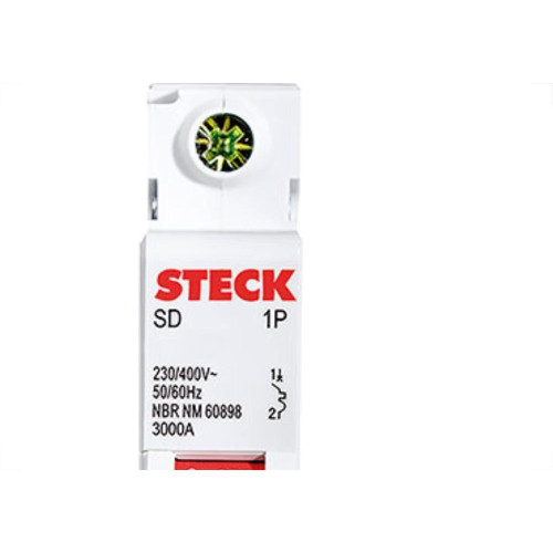 Kit C/3 - Disjuntor Steck Din Unipolar 40A Sd61 3Ka