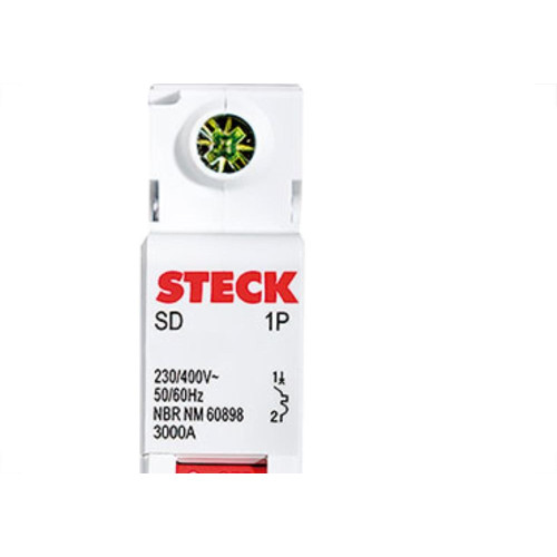 Kit C/3 - Disjuntor Steck Din Unipolar 63A Sd61 3Ka
