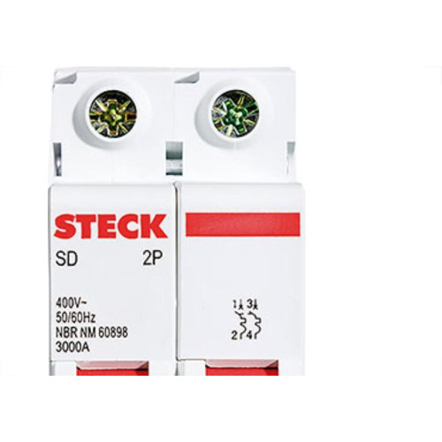Kit C/5 - Disjuntor Steck Din Bipolar 32A Sd62 3Ka