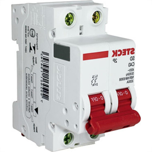 Kit C/3 - Disjuntor Steck Din Bipolar 40A Sd62 3Ka