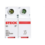 Disjuntor Steck Din Bipolar 80A Sd2 10Ka