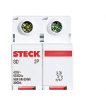 Kit C/3 - Disjuntor Steck Din Bipolar 100A Sd2 10Ka