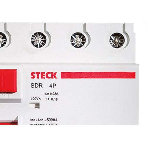 Interruptor Diferencial 4P 25A 30Ma Stec