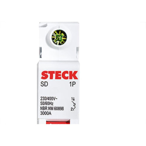 Kit C/3 - Disjuntor Steck Din Unipolar 10A Sd61 3Ka