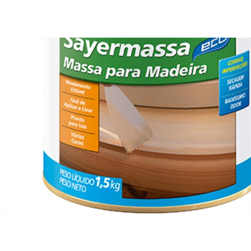 Sayermassa Branca 1/4 (900ml) Sayerlack
