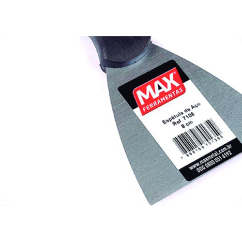 Espatula Max Aco 08 C/Cabo Plastico