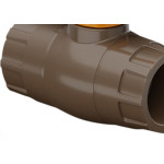 Registro Esfera Tigre Compacto PVC Liso Liso Vs 32Mm