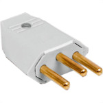 Pino Macho Perlex 2P+T 10A 1043 Cinza