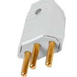 Pino Macho Perlex 2P+T 10A 1043 Cinza