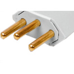 Pino Macho Perlex 2P+T 10A 1043 Cinza