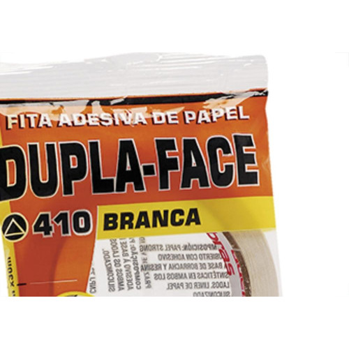 Fita Branca Papel Dupla-Face Adelbras 12Mmx30Mt