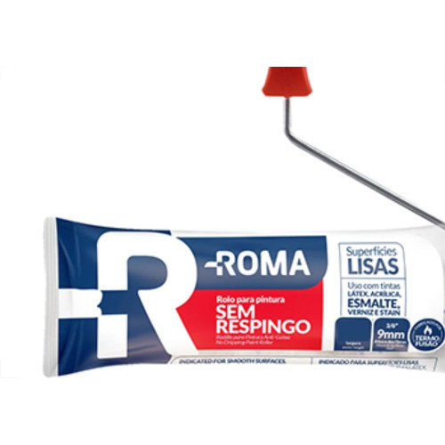 Rolo Roma De La 09Cm S/Respingo 822/09