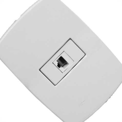 Conjunto Rad Modular Branco 1403003 1Tomada Rj45