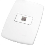 Conjunto Rad Modular Branco 1403001 Fone Rj11 2Via