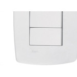Conjunto Rad Modular Branco 1803004 3 interruptores Simp