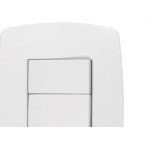 Conjunto Rad Modular Branco 1803004 3 interruptores Simp