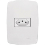 Conjunto Rad Modular Branco 1803113 1Tomada 10A