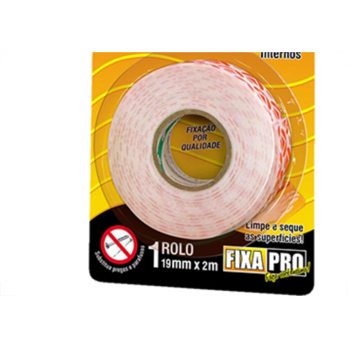 Fita Dupla-Face Adelbras Espuma 19X2M